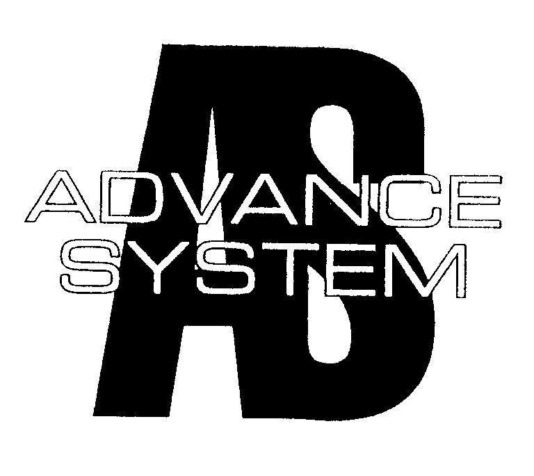 Mẫu nhãn hiệu AS ADVANCE SYSTEM