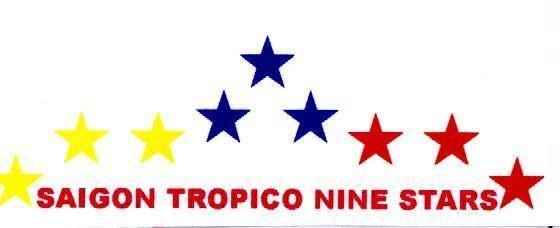 Mẫu nhãn hiệu SAIGON TROPICO NINE STARS