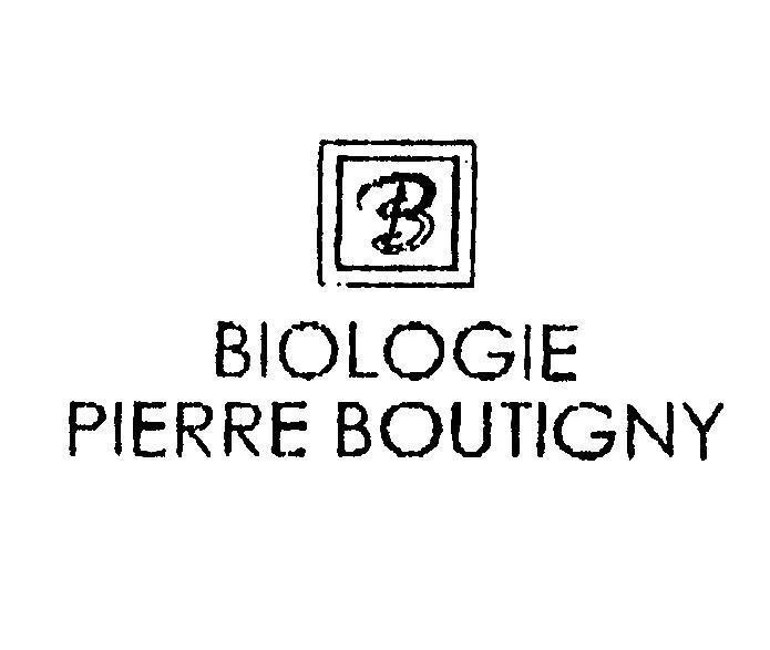 Mẫu nhãn hiệu B BIOLOGIE PIERRE BOUTIGNY