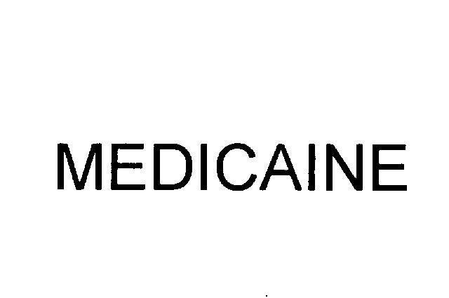 Mẫu nhãn hiệu MEDICAINE