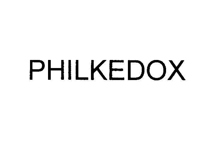 Mẫu nhãn hiệu PHILKEDOX