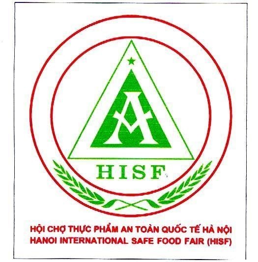Mẫu nhãn hiệu A HISF HộI CHợ THựC PHẩM AN TOàN QUốC Tế Hà NộI