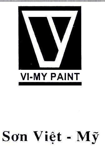Mẫu nhãn hiệu V VI-MY Việt - Mỹ PAINT Sơn