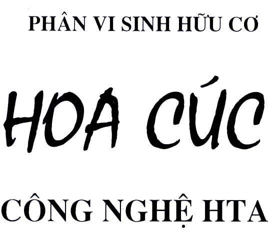 Mẫu nhãn hiệu Hoa Cúc Công Nghệ HTA Phân Vi Sinh Hữu Cơ
