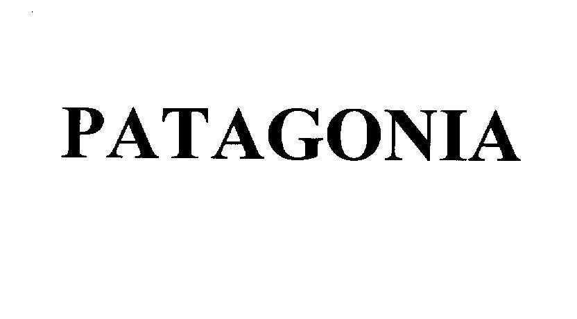 Mẫu nhãn hiệu PATAGONIA