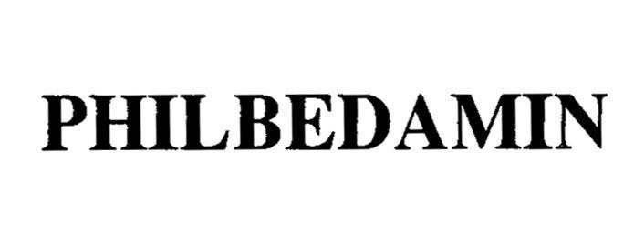 Mẫu nhãn hiệu PHILBEDAMIN