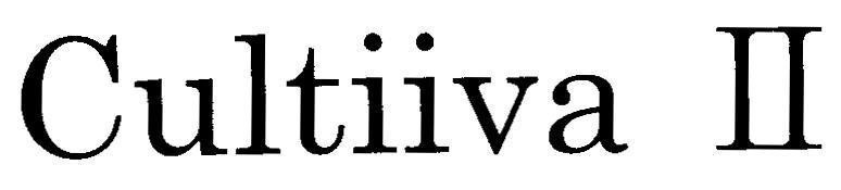 Mẫu nhãn hiệu CULTIIVA II