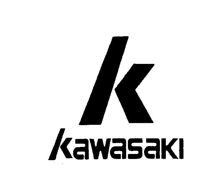 Mẫu nhãn hiệu K KAWASAKI