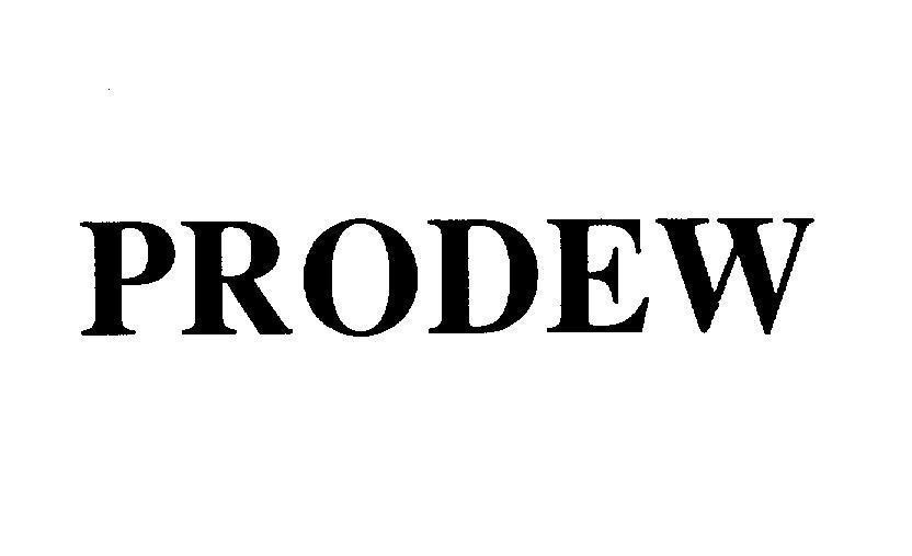 Mẫu nhãn hiệu PRODEW