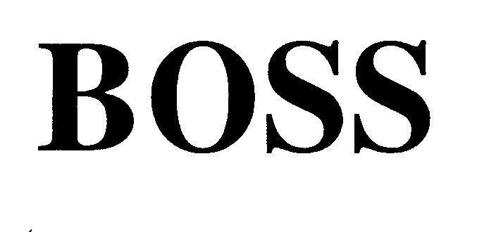 Mẫu nhãn hiệu BOSS