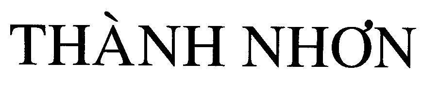 Mẫu nhãn hiệu Thành Nhơn