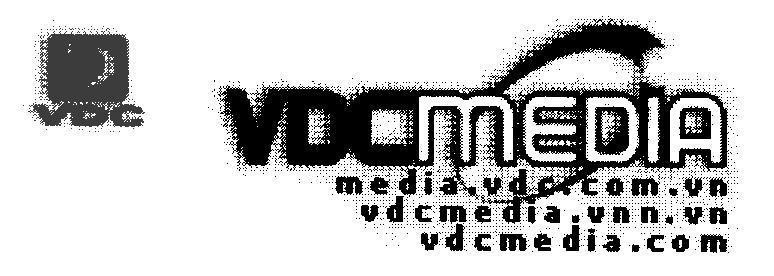 Mẫu nhãn hiệu VDC VDCMEDIA