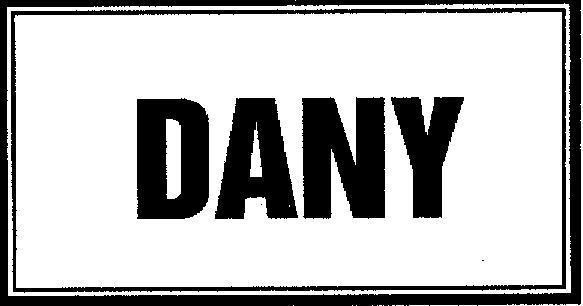 Mẫu nhãn hiệu DANY