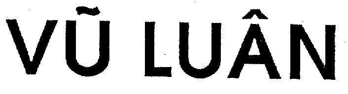Mẫu nhãn hiệu Vũ LUÂN