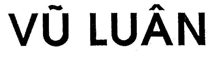 Mẫu nhãn hiệu Vũ LUÂN