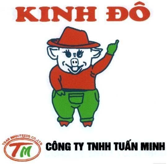 Mẫu nhãn hiệu KINH ĐÔ Tuấn Minh TUAN MINH TM FEEDS CO.,LTD CÔNG TY TNHH