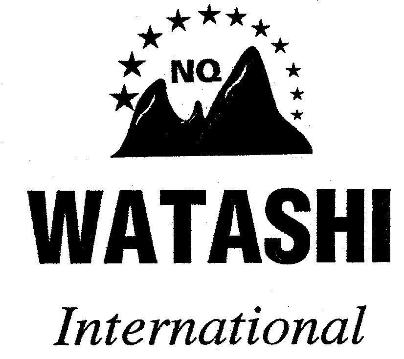 Mẫu nhãn hiệu NQ WATASHI INTERNATIONAL
