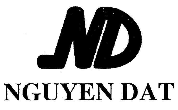 Mẫu nhãn hiệu ND NGUYEN DAT