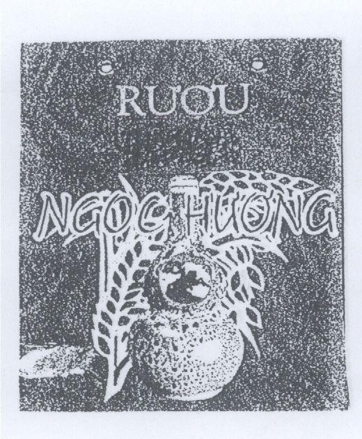 Mẫu nhãn hiệu NGọC HƯƠNG RUOU