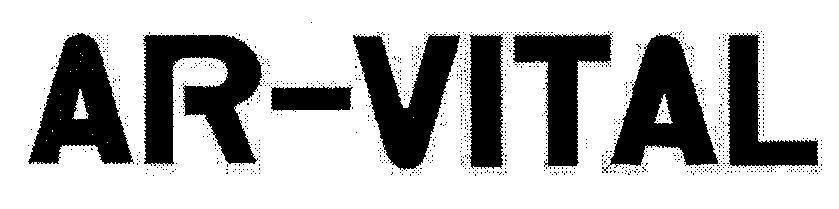 Mẫu nhãn hiệu AR-VITAL