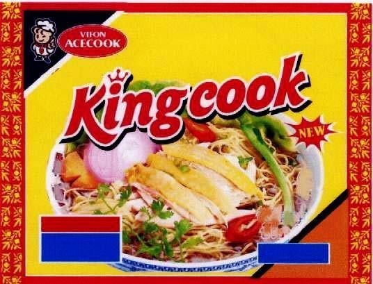 Mẫu nhãn hiệu KINGCOOK VIFON ACECOOK NEW