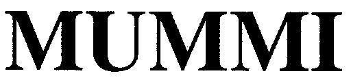 Mẫu nhãn hiệu MUMMI