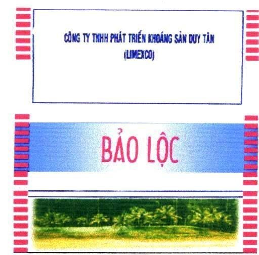 Mẫu nhãn hiệu DUY TÂN UMEXCO BảO LộC CÔNG TY TNHH PHáT TRIểN KHOáNG SảN