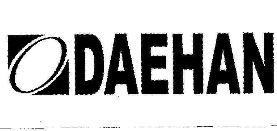 Mẫu nhãn hiệu DAEHAN