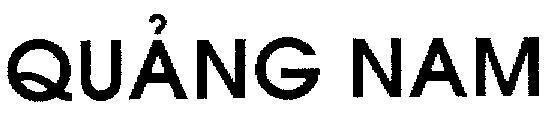 Mẫu nhãn hiệu QUảNG NAM