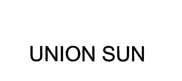 Mẫu nhãn hiệu UNION SUN