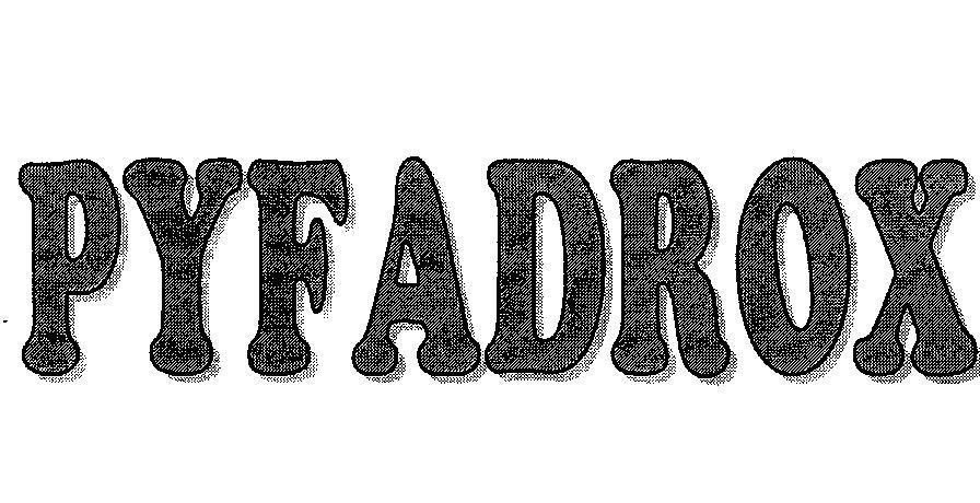 Mẫu nhãn hiệu PYFADROX