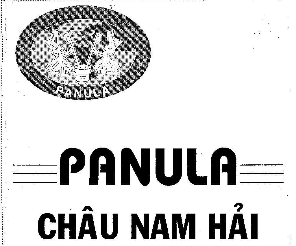 Mẫu nhãn hiệu PANULA PANULA CHÂU NAM HảI