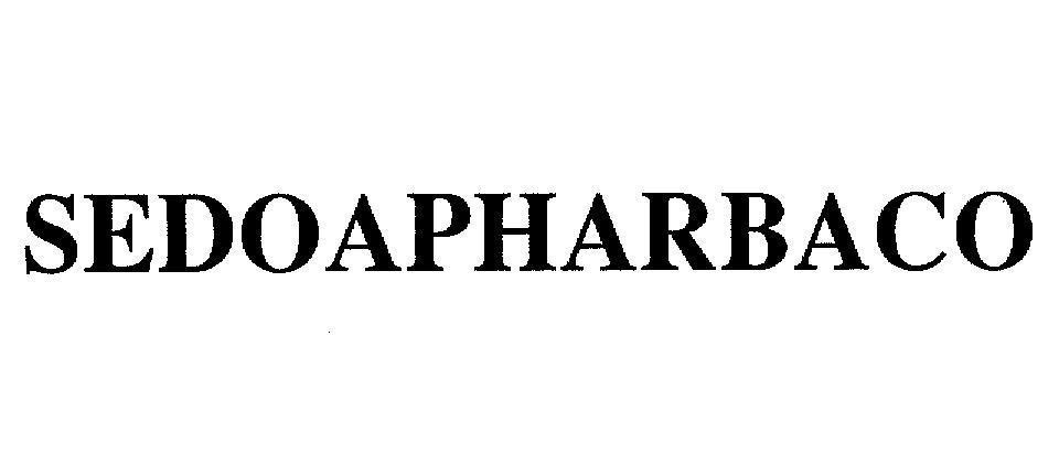 Mẫu nhãn hiệu SEDOAPHARBACO