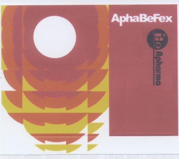 Mẫu nhãn hiệu APHABEFEX APHARMA
