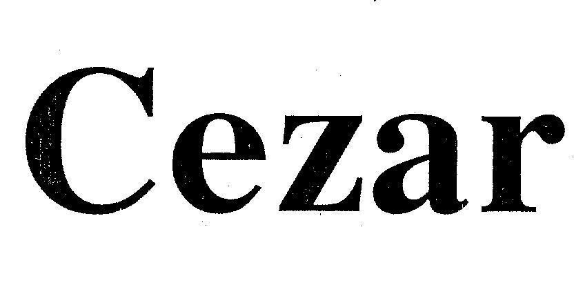 Mẫu nhãn hiệu CEZAR
