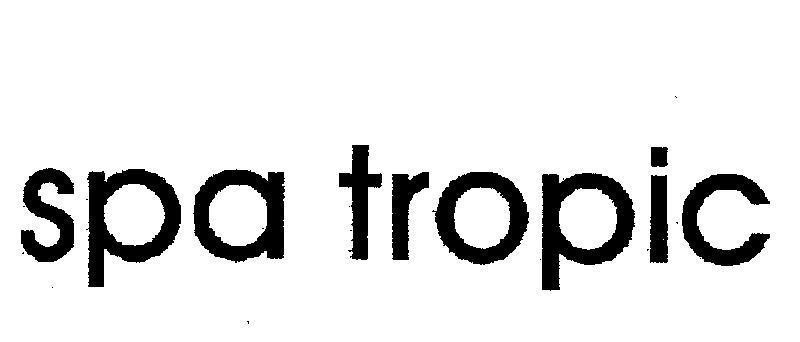 Mẫu nhãn hiệu SPA TROPIC