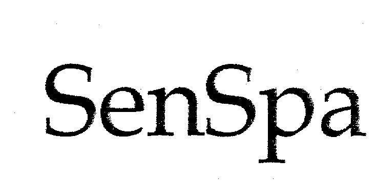 Mẫu nhãn hiệu SENSPA