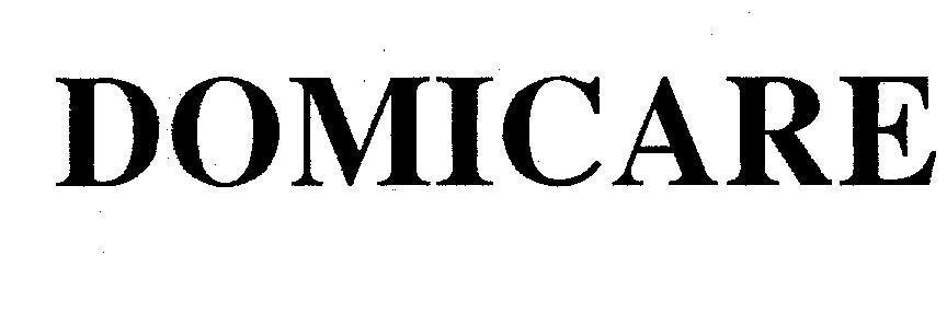 Mẫu nhãn hiệu DOMICARE