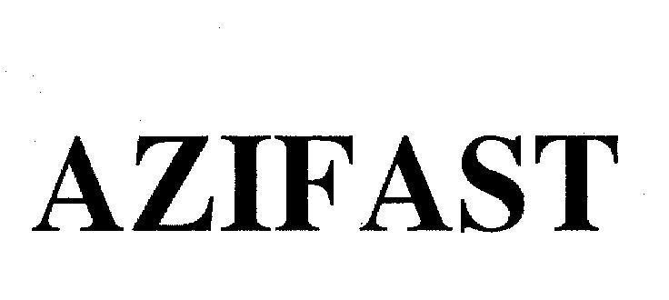 Mẫu nhãn hiệu AZIFAST