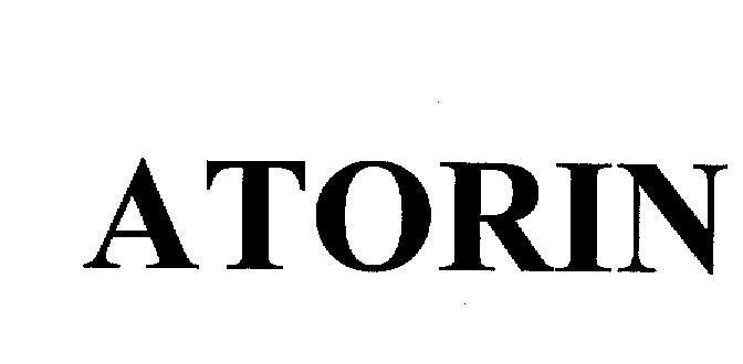 Mẫu nhãn hiệu ATORIN