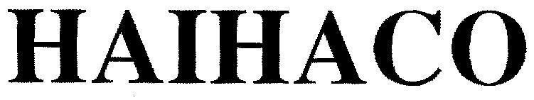 Mẫu nhãn hiệu HAIHACO