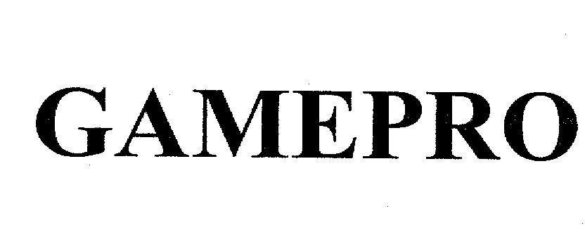Mẫu nhãn hiệu GAMEPRO