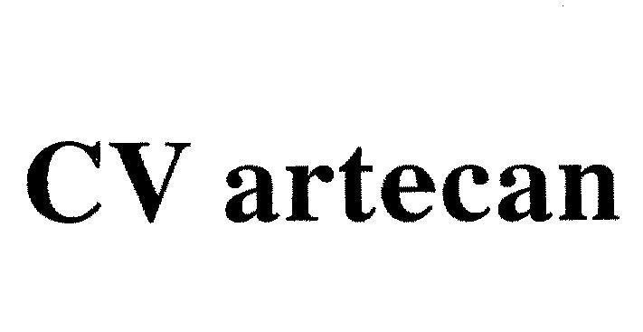 Mẫu nhãn hiệu CV ARTECAN