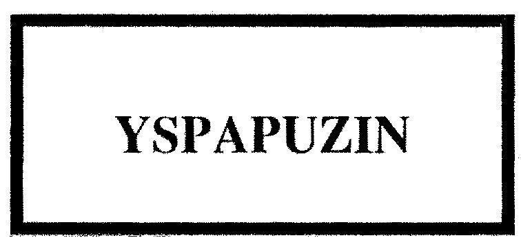 Mẫu nhãn hiệu YSPAPUZIN