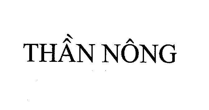 Mẫu nhãn hiệu THầN NÔNG