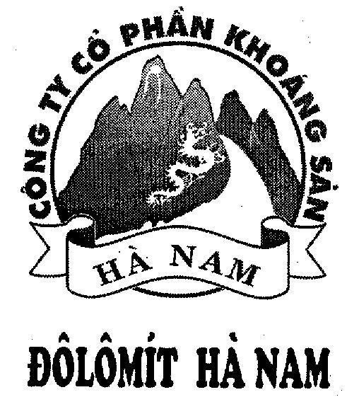 Mẫu nhãn hiệu Hà NAM HA NAM ĐÔLÔMíT Hà NAM CÔNG TY Cổ PHầN KHOáNG SảN