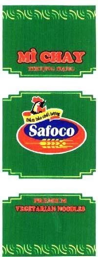 Mẫu nhãn hiệu SAFOCO Mì CHAY THƯợNG HạNG
