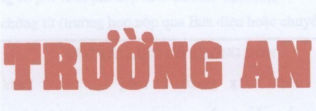 Mẫu nhãn hiệu TRƯờNG AN