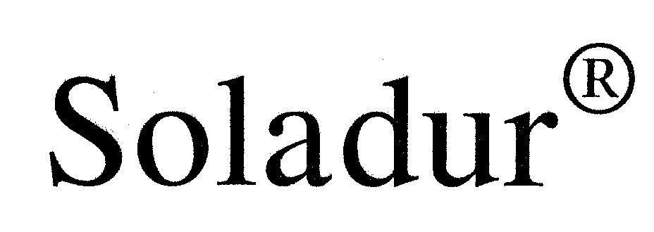 Mẫu nhãn hiệu SOLADUR