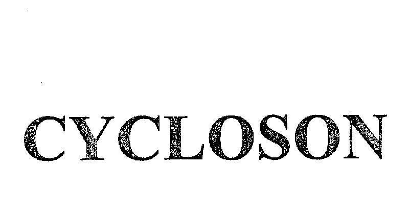 Mẫu nhãn hiệu CYCLOSON